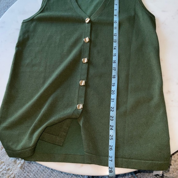 Commence  Golden Button Vest Pants Set - Picture 12 of 12